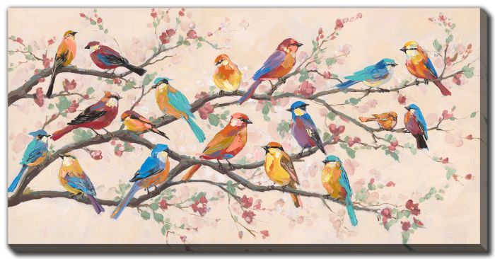 Vibrant Songbirds