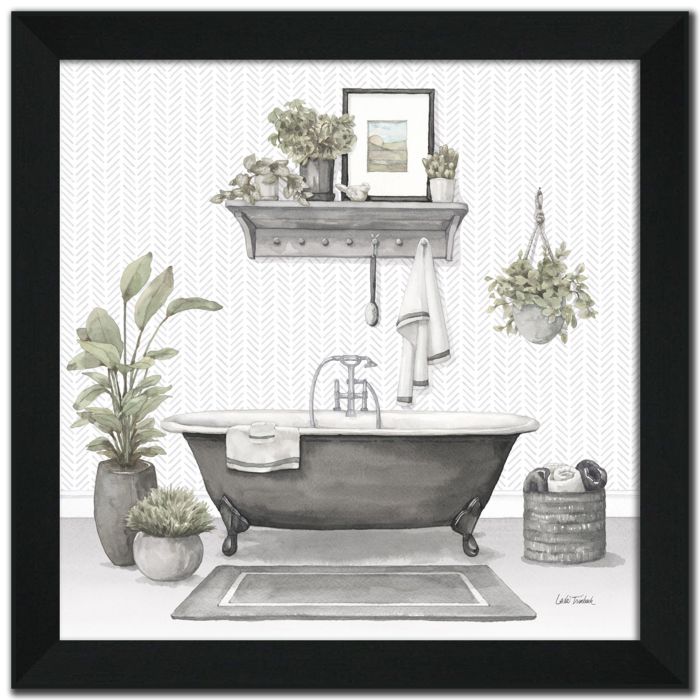 Serene Bath II Gray