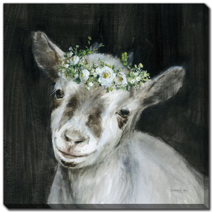 Floral Goat