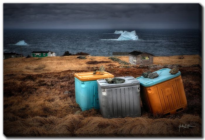 Three Fish Bins Icebergs 2