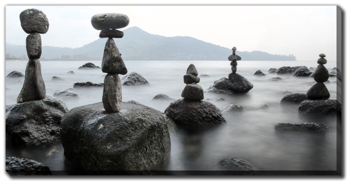 Stone Balance Zen Tower