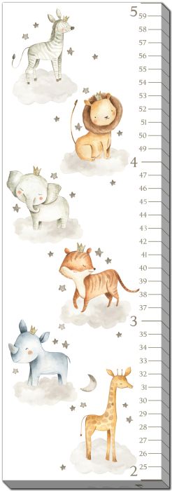 Animals With Stars Growth Chart