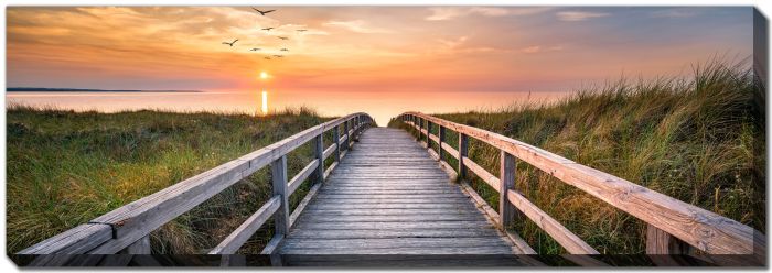 Sunset Pathway North Sea