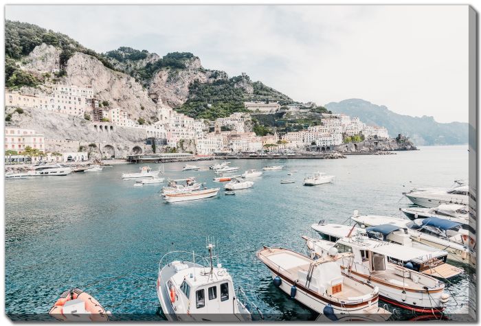 Amalfi Coast with Boats