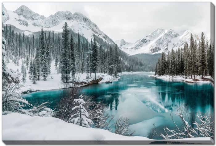 Silent Lake in Winter I