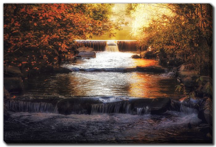 Pond Three Pools Falls