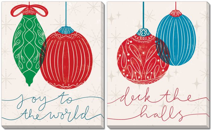 Christmas Ornaments Set Of 2